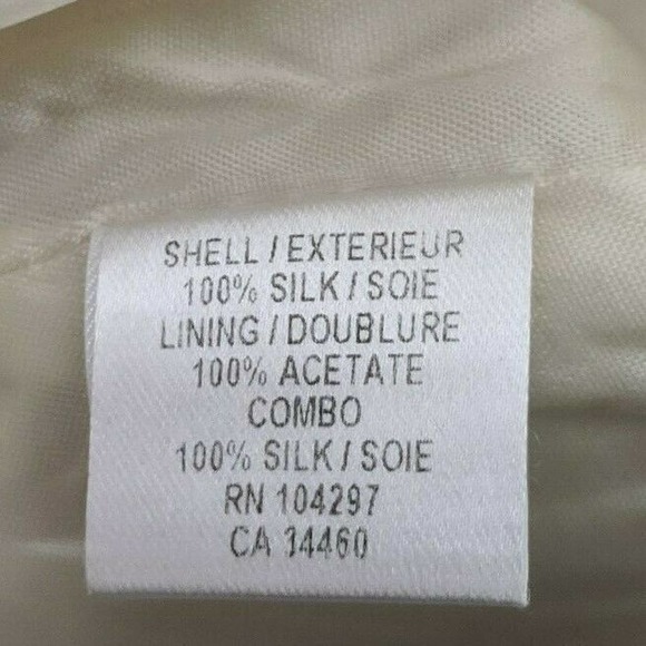 An Original Milly Ivory/Black Halter Dress Mini - Picture 9 of 10